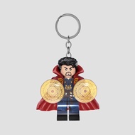 GANTUNGAN Dhis Project LEGO Minifigure Keychain Dr Strange Marvel