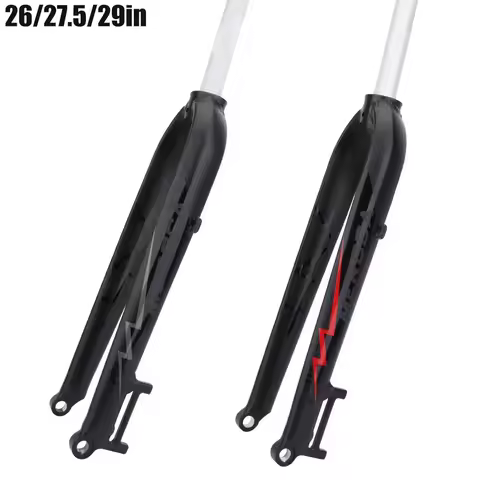Mountain Bike Rigid Fork 26/27.5/29" 28.6mm Boost Aluminium Alloy Mountain Bike Fork 15x100/110mm Bi