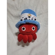 Authentic Rare 2014 World Cup CIMB Clicks Octo the Octopus Plush Soft Toy