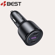 UGREEN 69W USB C CAR CHARGER BLACK UGCD239 CAR CHARGER 69W BLACK