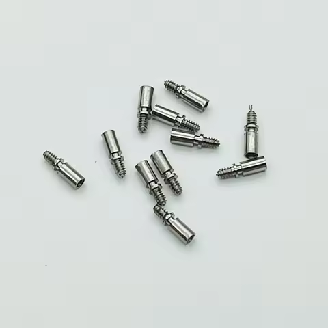 4/10PCS 0.9mm Watch Winding Stem Crown Connector fit for 7s26 8215 8205 2824 2836 4R35 4R36 nh35 nh3