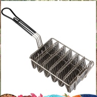 Taco Fryer Basket, Taco Shell Fryer, Holds 6  Deep Fryer Taco Holders Basket with Grip Handle Taco H