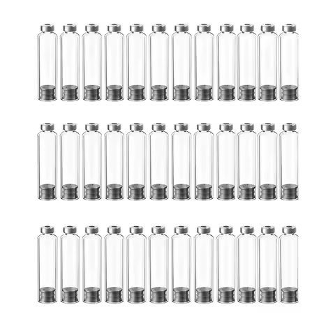 Reusable Insulin Pen Cartridges - 20Pcs Empty Glass Insulin Vials for Diabetes Injection Pens, Steri