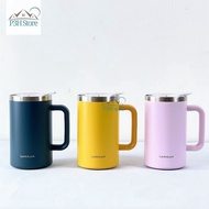 Lock&Lock Flat Table Mug 730ml LHC4320 fashion large capacity thermos cup P3H Store