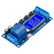 5V 12V 24V Time Delay Relay Module Delay Off Cycle Timer 0.01s‑9999min with LCD Display