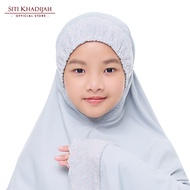 Siti Khadijah Telekung Signature Sari Mas Kids in Pearl Blue