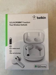 全新未拆 Belkin SoundForm Freedom Earbuds 無線藍芽耳機