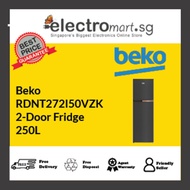 Beko RDNT272I50VZK 2-Door Fridge 250L