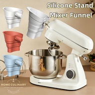 Silicone Flour Funnel Foldable Flour Sifter Multifunctional Mixer Flour Guide Baking Kitchen Gadget