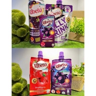《Ribena》1)Jelly Drink果冻饮料2) Ribena Sparkling罐装饮料3)Cheerpack Regular原味4)Cheerpack Strawberry草莓口味5)Ori