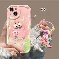 Casing For Xiaomi Mi 12X 12 11i 11X 11 Lite 5G NE Pro Cute Yellow Sponge and Pink Starfish Cover Phone Case