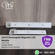 LED Ceiling Light Replacement LED Module Magnetic Module LED Light LED PLL Replacement, Long 15W 21W