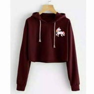 !!!!!!!! Queen_collection99 Women's unicorn crop Sweater 3 w