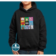 BT21 BTS Character Children's Hoodie Jacket 001 - 313 Cloth