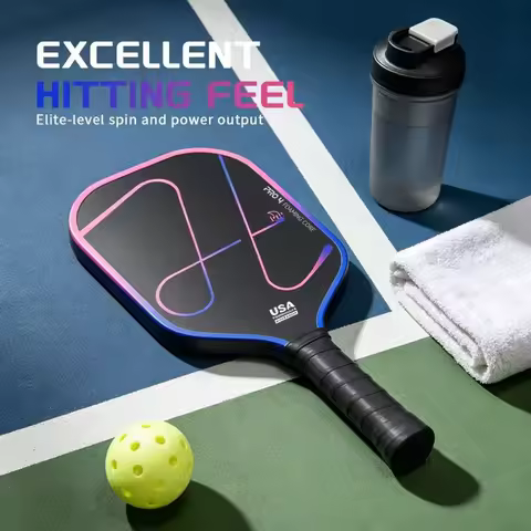 2026 NEW Luzz Pro 4 Inferno with MPP Material Pickleball Paddles Rackets T700 USAPA GEN5 16MM Raw Ca