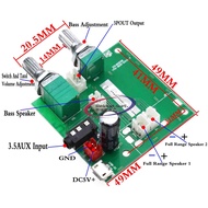 Bảng Mạch Khuếch Đại Âm Thanh Kỹ Thuật Số Bluetooth 5.0 5V Bảng Mạch Khuếch Đại Loa Siêu Trầm 2.1 Kê