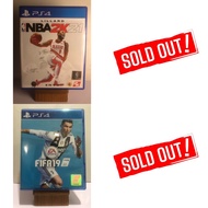 NBA 2K21/ FIFA19 (PS4 USED GAME)
