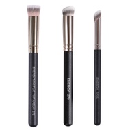 Concealer Brush Set Professional Angle Under Eye Concealer Brushes Flat Top Perfect For Eye Conceale