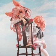 Jimancheng GK Bunny Flova Two-Dimensional Beautiful Girl Kneeling Posture Bunny Girl Figure Anime Me