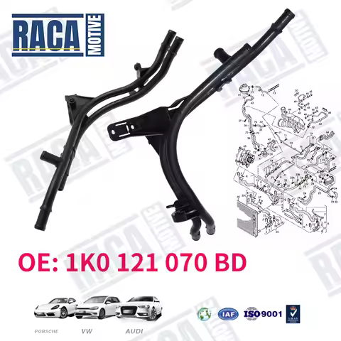 For VW Passat Tiguan GolfSeat Skoda Audi TT A3 S3 Q3 2.0T 1.8T Engine Coolant Pipe Frozen Liquid Pip