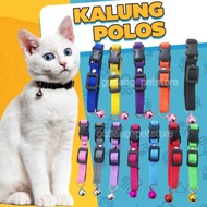 kalung kucing polos aksesoris hewan