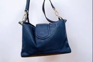寇比手工皮件 Colbie Leather-真皮兩用背法-丈青色