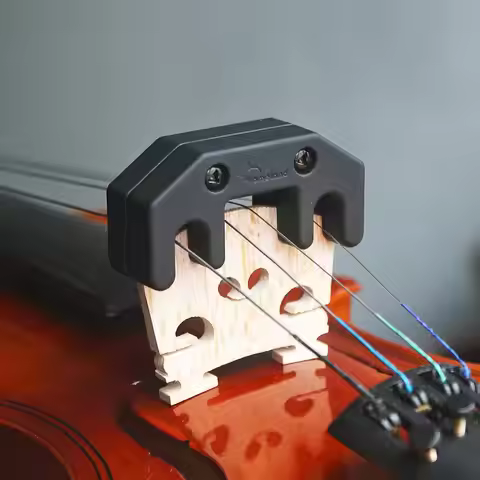 Tooyful New Arrivals Zinc Alloy Professional Easy To Use Practice Metal Mute for 3/4 4/4 Violin Mute