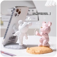 Phone Holder Table Stand Cute Cartoon Bear Tablet Holder Stander Rack Mobile Phone Bracket Office De