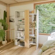 Koncept Furniture ชั้นโล่ง KC-PLAY รุ่น MODERNO สีไม้อ่อน (100x30x150 ซม.)