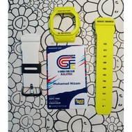 BAND AND BAZEL (BNB) G-SHOCK DW5600-9DR (YELLOW & WHITE COLOUR)