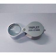 Shopee Thai Amulet Shopee Thai Amulet Thai Amulet-TRIPLET Professional Amulet 20 Times Magnifying Gl