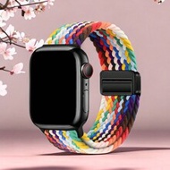 1pc 18mm20mm22mm Braided Magnetic Loop Compatible With Sam Galaxy Watch 7/6/5/4 40mm44m/6 Classic 43