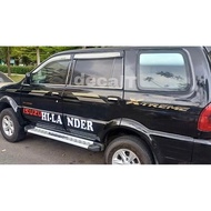 Isuzu Hilander Side Sticker. Isuzu Hilander Xtreme Side Sticker. Isuzu Hilander Car Foot Sticker. Hi