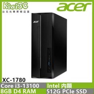 奇異果3C ACER XC-1780 UD.BK8TA.003 i3-13100/300W/桌上型