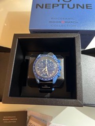 Omega Swatch Moonswatch Neptune New!
