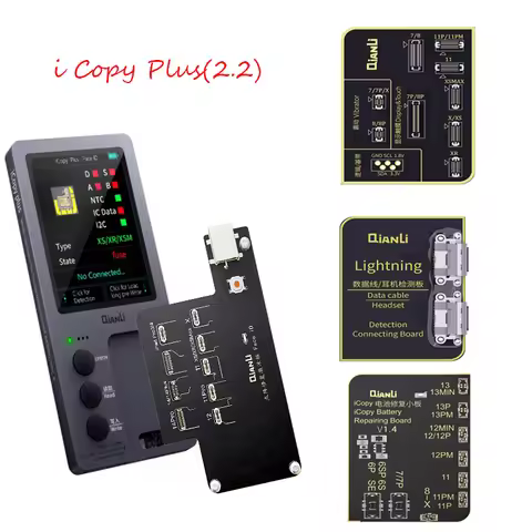 QianLi Battery and Face ID Repairing Flex Cable Flat Face ID\Battery Tag-on for iCopy Plus Series\Cl