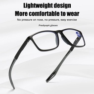 Anti-Radiation Plus Reading Glasses +1.00 to +4.00 Unisex Sporty Fashion Glasses for Men and Women S