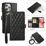 Card case for iPhone 16 17 pro max with neck strap Mobile phone case with card holder Card Case For 