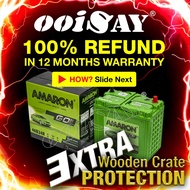AMARON GO NS60 | 46B24R | 46B24RS (MF) - 45AH - Car Battery - BLM Satria Wira Iriz Avanza Persona