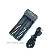 C2 USB INPUT 2 X BATTERY CHARGER