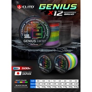 ELITO - Elito Genius X12 Multi Color PE Line 300M & 500M