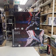 [放得高搵鬍鬚] 不二不議 (1 set 2) Metal Robot魂 Destiny Gundam & Wing of Light & Effect Set 命運高達 & 光之翼
