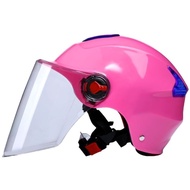 promo helm sepeda motor listrik cocok untuk scooter/sepeda motor - pink