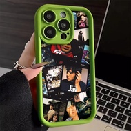 Creative Jay Chou Records Phone Case Compatible For iPhone15 11 14 12 13 Pro Max XR 7 8 Plus X XS MAX Cartoon  Retro Personality Cellular Phone shock proof Soft Cover
