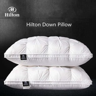 Pillows High-end Comfortable Pillow5-star Hotel Cotton White Goose down 3-dimensional Cervical Pillo