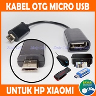 Kabel OTG Micro USB Colokan Flashdisk Buat HP Xiaomi Redmi A1 A2 9C 10A 9A 7A 6A 5A 4A 3S 3X Mi Note 2 3 4 5 6 Play Go Xiomi Xiami LENOVO A6000 A6600 A7700 K5 P1 A7000 K4 K6 Sambungan Kabel Mouse Keyboard Stik Game Printer Card Reader Ke Handphone Ponsel