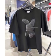 ADLV BLACK FUZZY RABBIT TEE