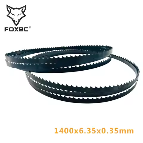 FOXBC 1400mm Bandsaw Blades 1400x6.35x0.35mm TPI 6 10 14 Fit Scheppach Einhell Draper Charnwood Fox 