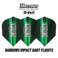 HARROWS DART FLIGHTS - STANDARD PRIME IMPACT 100 MICRON DART FLIGHTS (SAYAP ARROW)