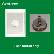 Westrend (pb701 )push button ass'y   for concealed box